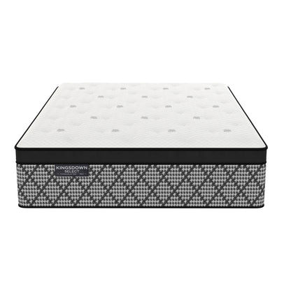 Kingsdown Select Viognier mattress in a styled bedroom