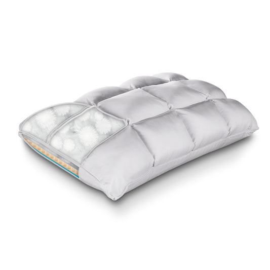 Kingsdown mattress construction cutaway
